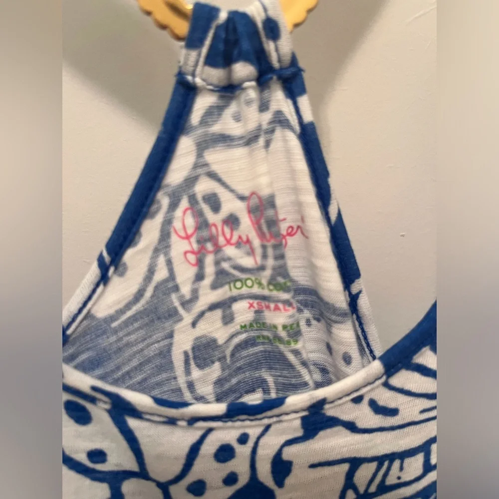 Lilly Pulitzer Cotton Shore Dress Size XS - Picture 4 of 6